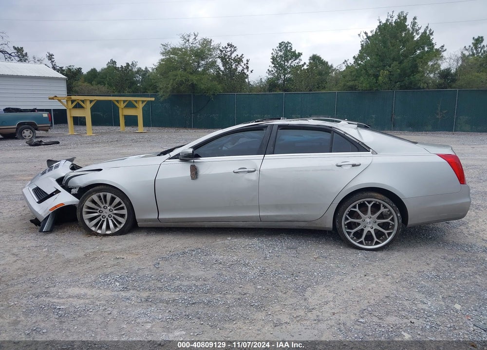2014 CADILLAC CTS LUXURY VIN: 1G6AX5SX2E0154128