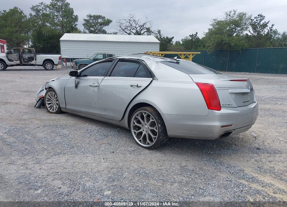 2014 CADILLAC CTS LUXURY VIN: 1G6AX5SX2E0154128