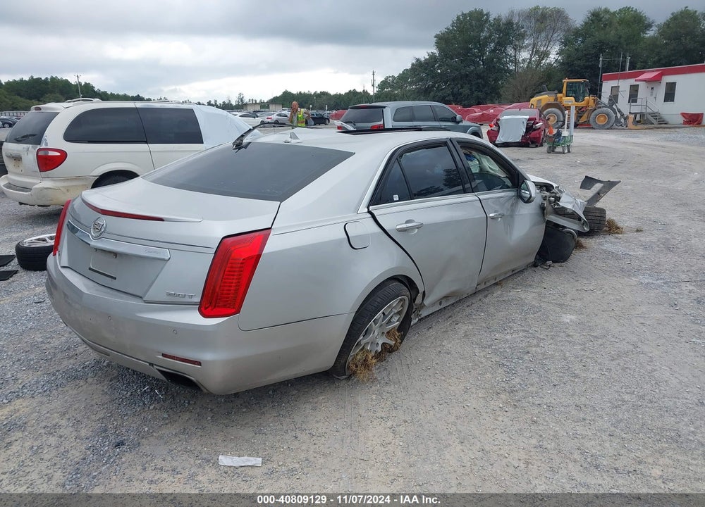 2014 CADILLAC CTS LUXURY VIN: 1G6AX5SX2E0154128