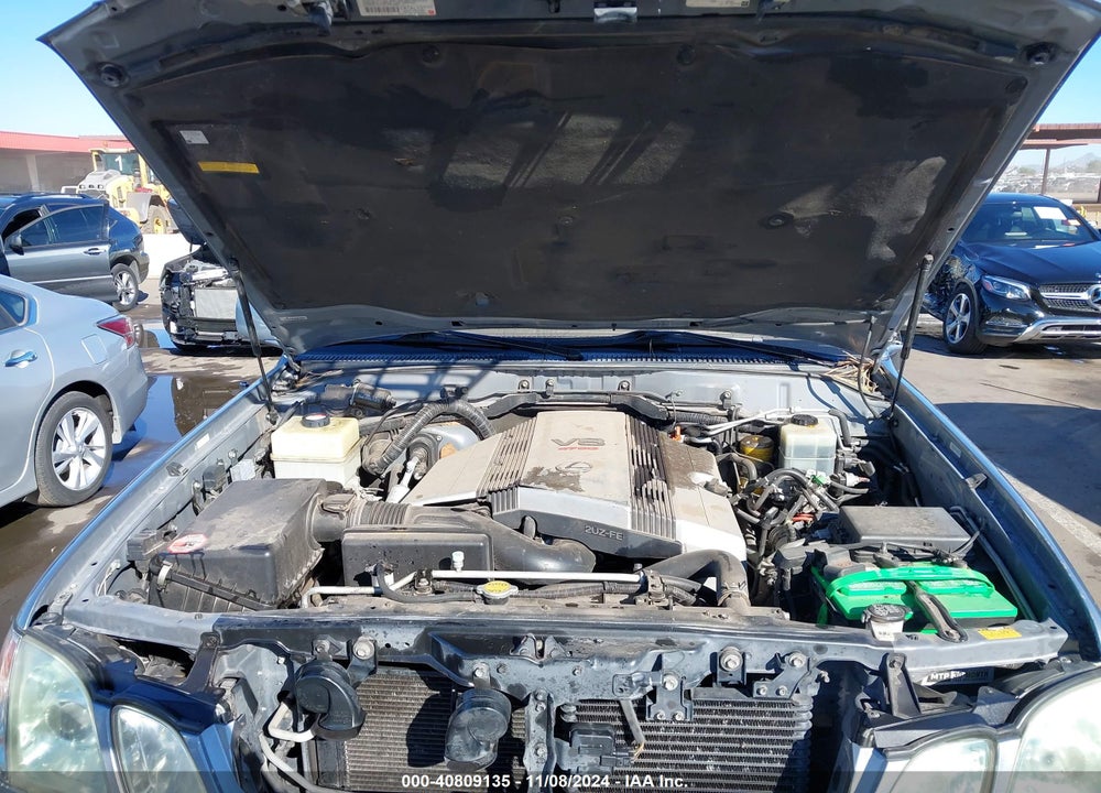 2003 LEXUS LX 470 VIN: JTJHT00W533535436