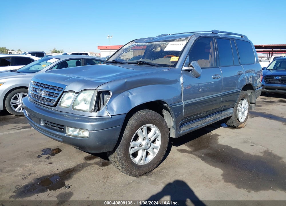 2003 LEXUS LX 470 VIN: JTJHT00W533535436