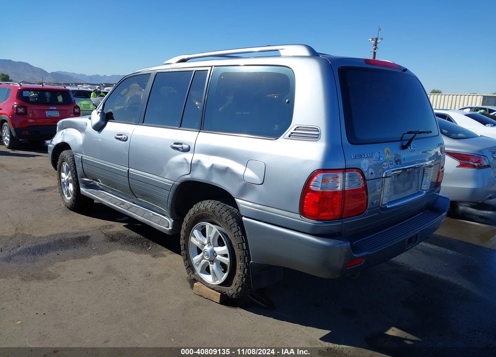 2003 LEXUS LX 470 VIN: JTJHT00W533535436