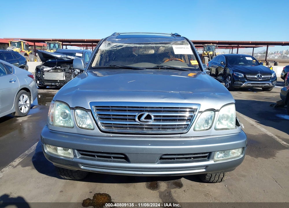 2003 LEXUS LX 470 VIN: JTJHT00W533535436