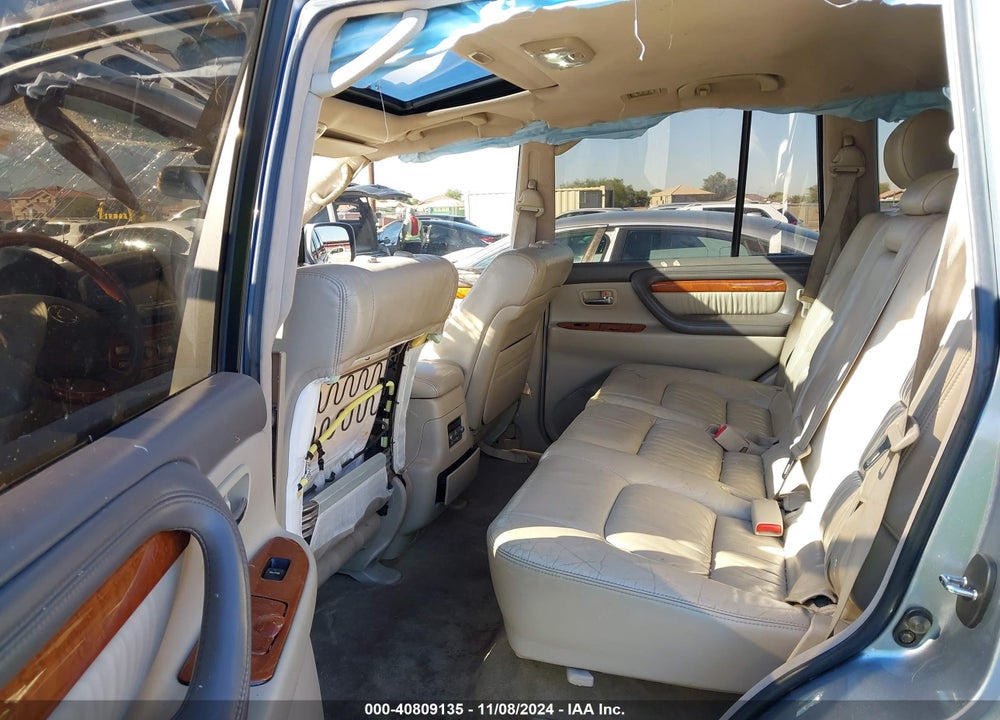 2003 LEXUS LX 470 VIN: JTJHT00W533535436