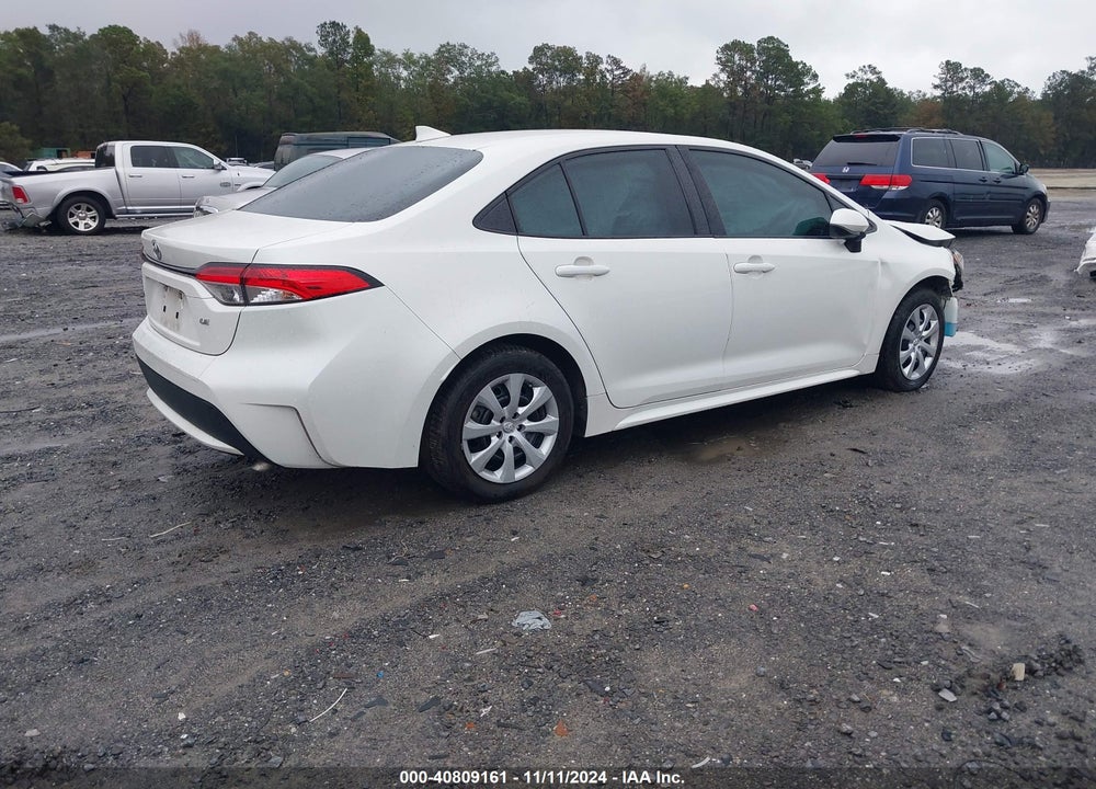 2020 TOYOTA COROLLA LE VIN: 5YFEPRAE8LP058075