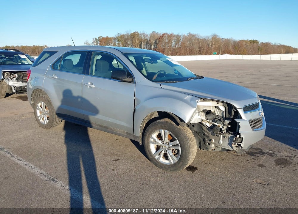 2012 CHEVROLET EQUINOX LS VIN: 2GNALBEK7C1117026