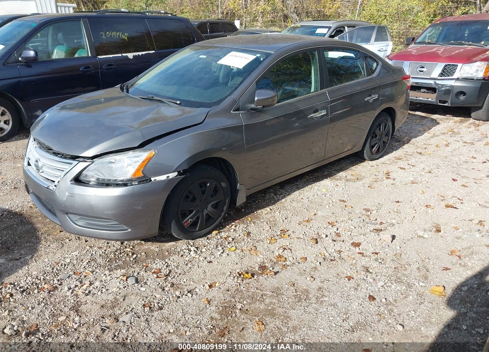 2015 NISSAN SENTRA S VIN: 3N1AB7AP2FY320117