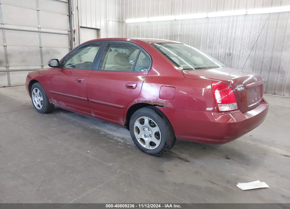 2003 HYUNDAI ELANTRA GLS/GT VIN: KMHDN45D23U585601