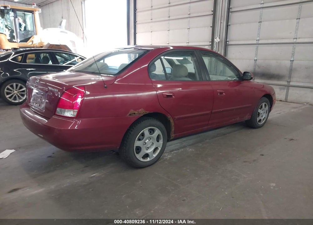 2003 HYUNDAI ELANTRA GLS/GT VIN: KMHDN45D23U585601