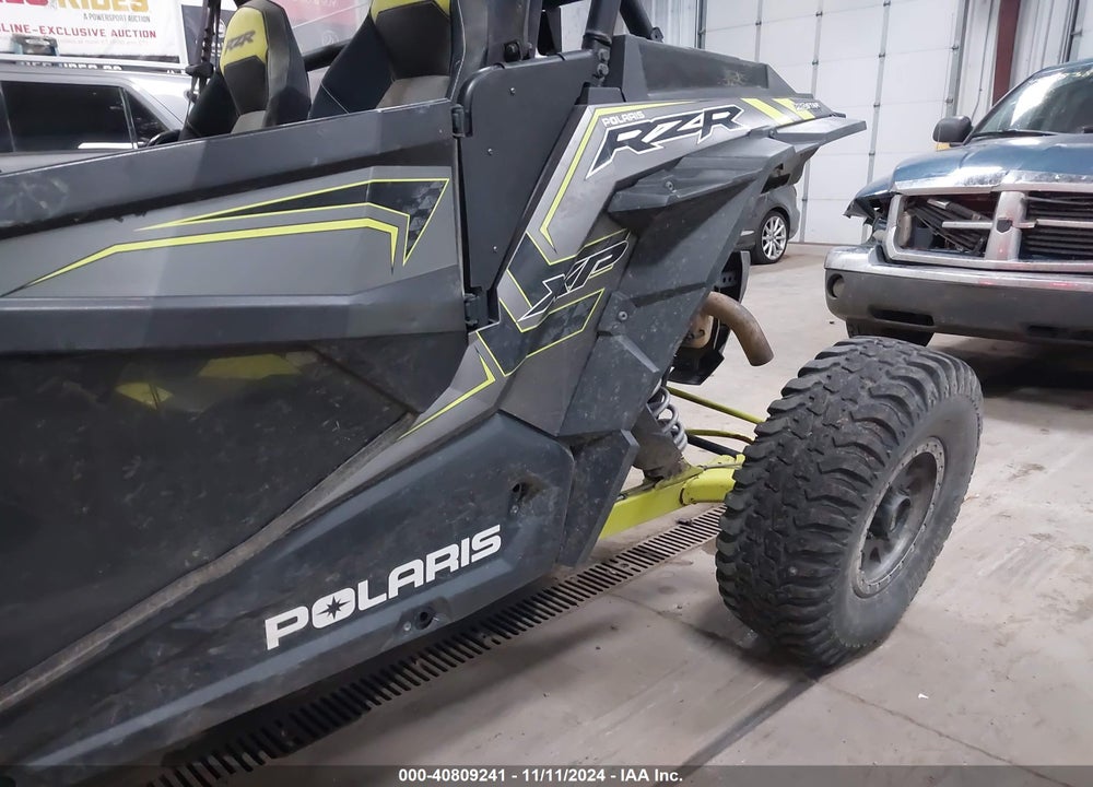 2016 POLARIS RZR XP 1000 EPS VIN: 3NSVDE993GF447392