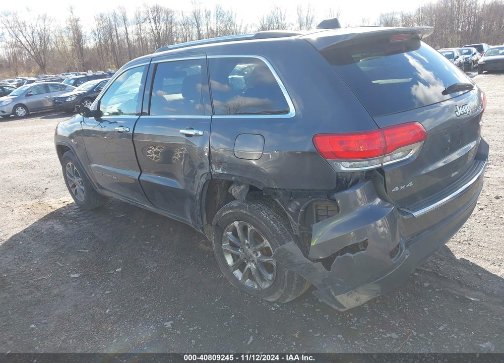 2015 CHEROKEE JEEP GRAND  LIMITED VIN: 1C4RJFBGXFC216155