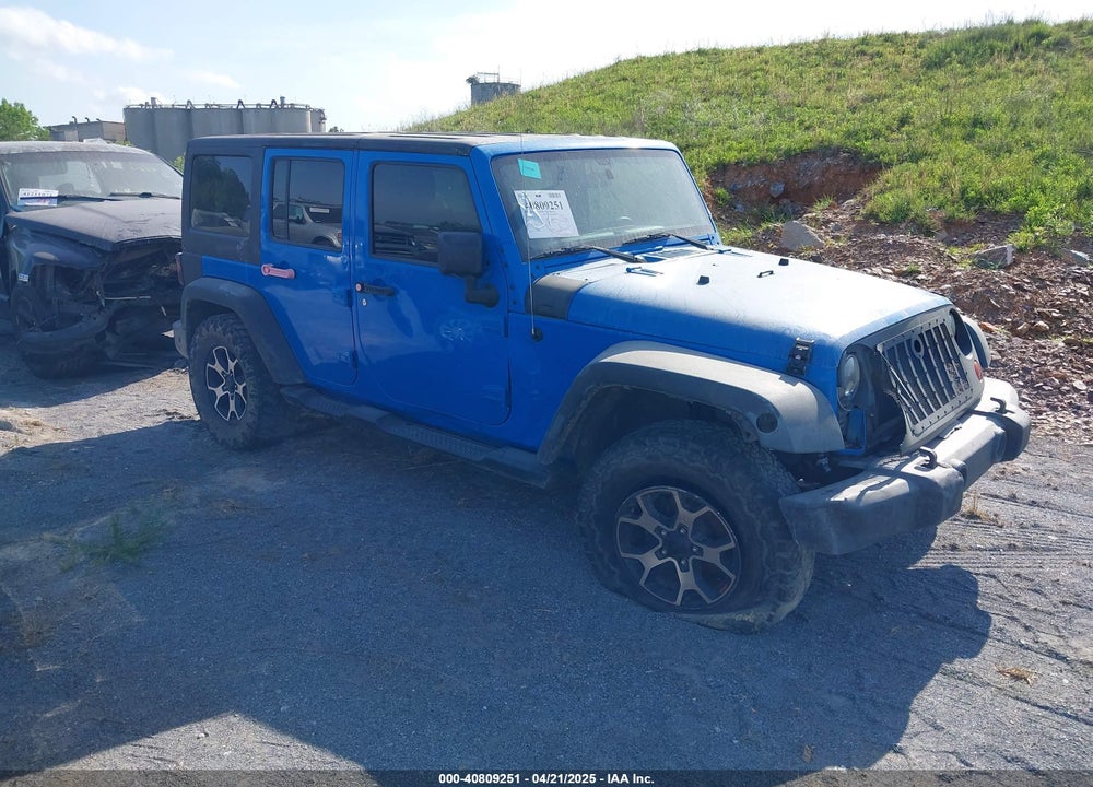 2011 JEEP WRANGLER UNLIMITED SPORT VIN: 1J4BA3H11BL567964