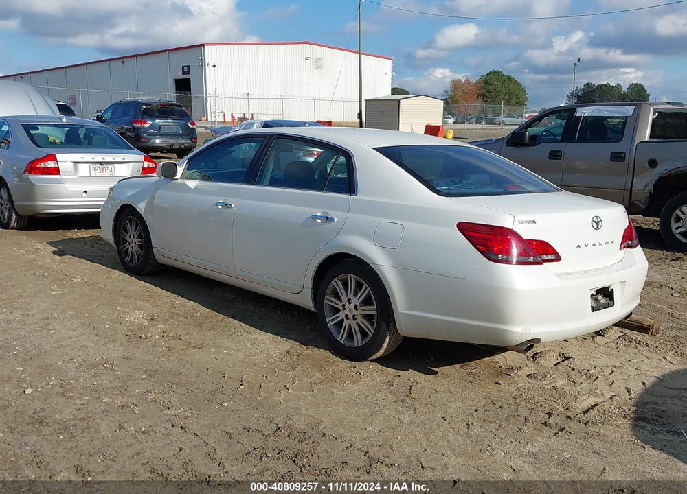 2008 TOYOTA AVALON LIMITED VIN: 4T1BK36B68U273313