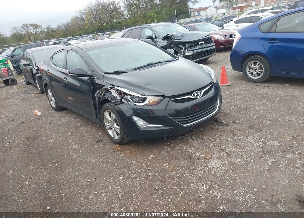 2016 HYUNDAI ELANTRA VALUE EDITION VIN: 5NPDH4AEXGH782249