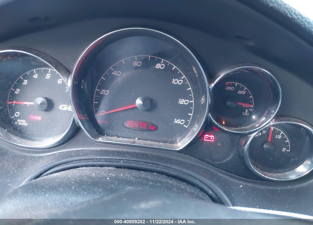2009 PONTIAC G6 GT VIN: 1G2ZH57N194108023