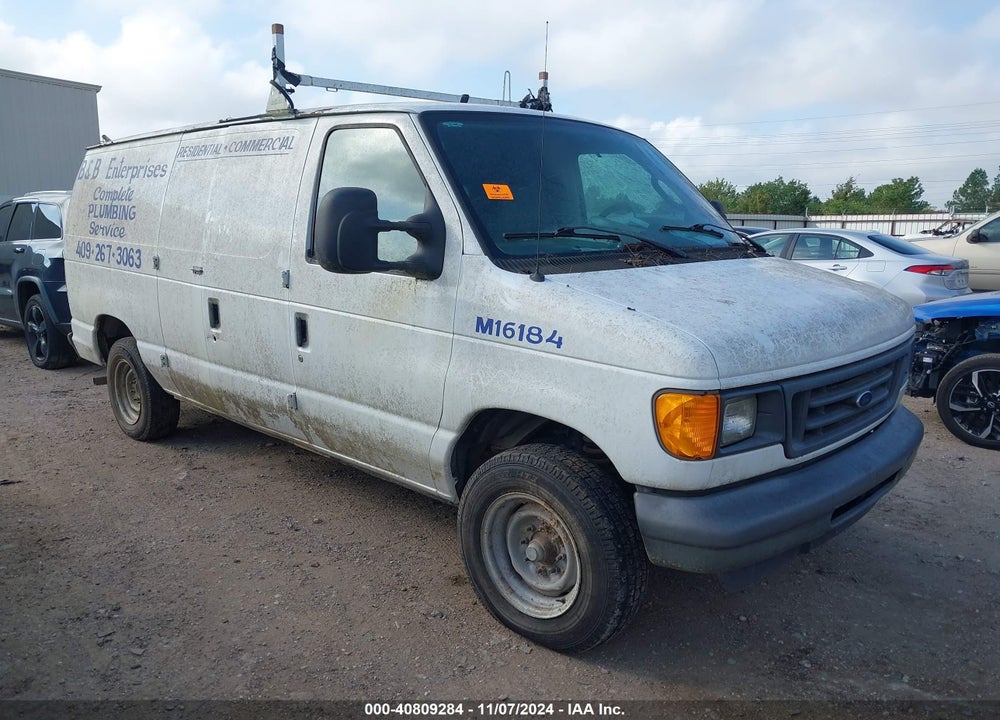 2007 FORD E-150 COMMERCIAL/RECREATIONAL VIN: 1FTNE14W77DA31440