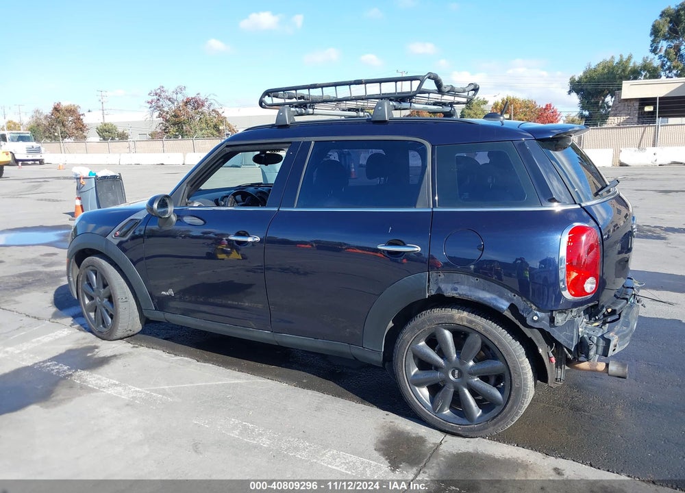 2012 MINI COOPER S COUNTRYMAN VIN: WMWZC5C50CWL58054