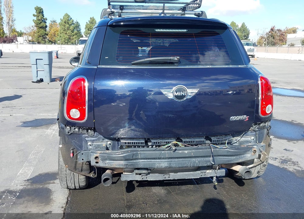 2012 MINI COOPER S COUNTRYMAN VIN: WMWZC5C50CWL58054