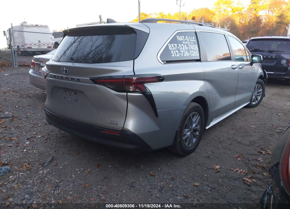 2023 TOYOTA SIENNA XLE VIN: 5TDJSKFC9PS075072