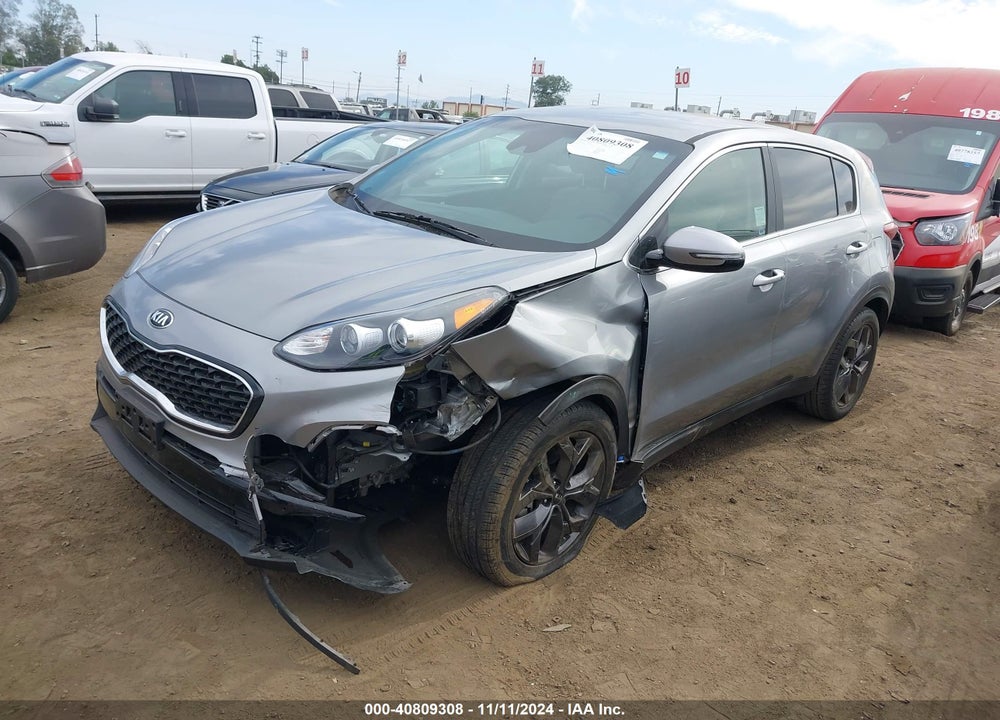 2022 KIA SPORTAGE LX VIN: KNDPM3AC2N7009973