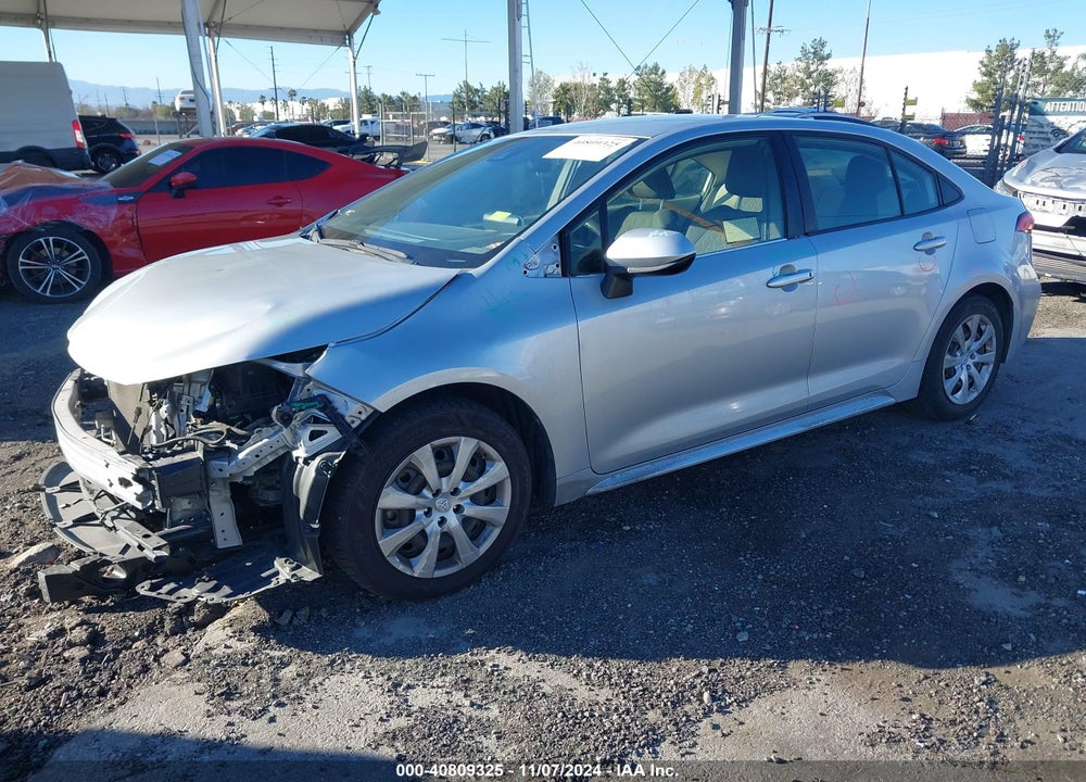 2020 TOYOTA COROLLA LE VIN: JTDEPRAE8LJ059196