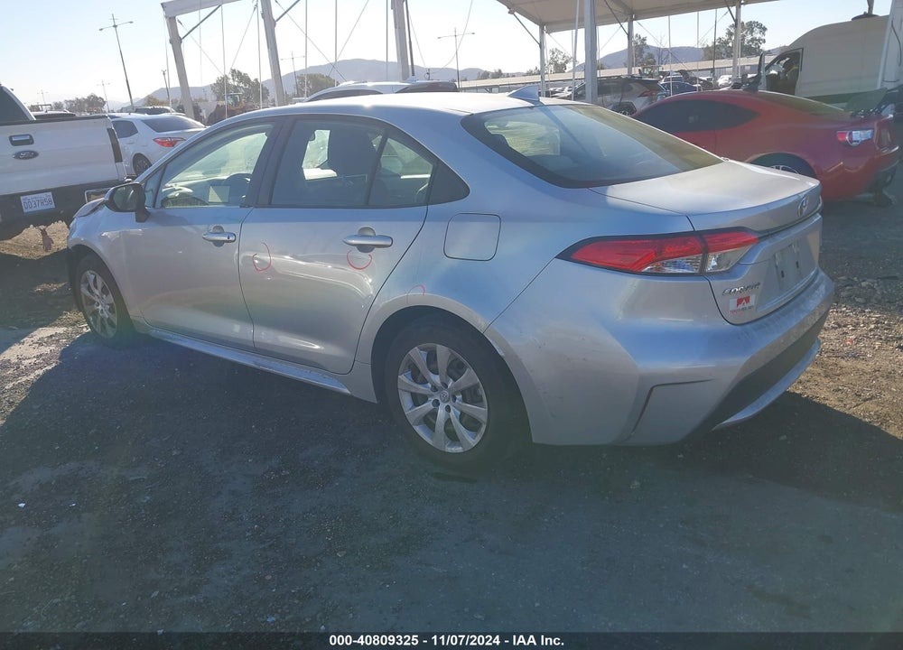 2020 TOYOTA COROLLA LE VIN: JTDEPRAE8LJ059196