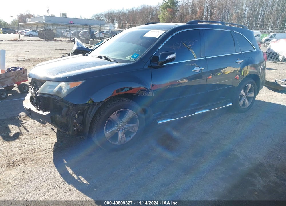 2011 ACURA MDX TECHNOLOGY PACKAGE VIN: 2HNYD2H48BH531322