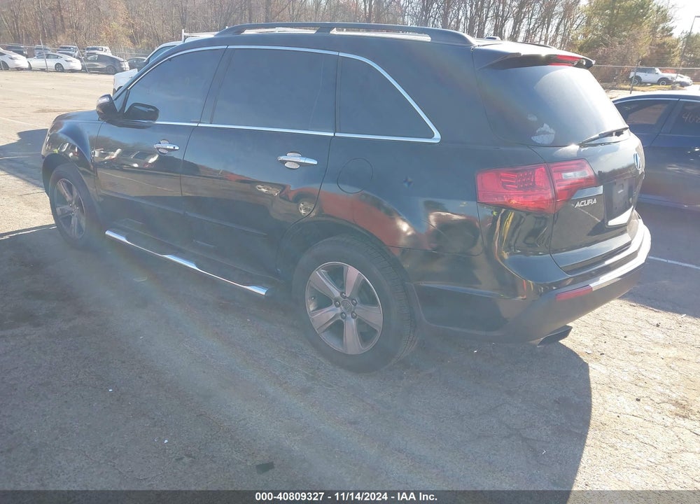 2011 ACURA MDX TECHNOLOGY PACKAGE VIN: 2HNYD2H48BH531322