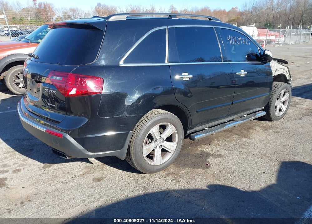 2011 ACURA MDX TECHNOLOGY PACKAGE VIN: 2HNYD2H48BH531322