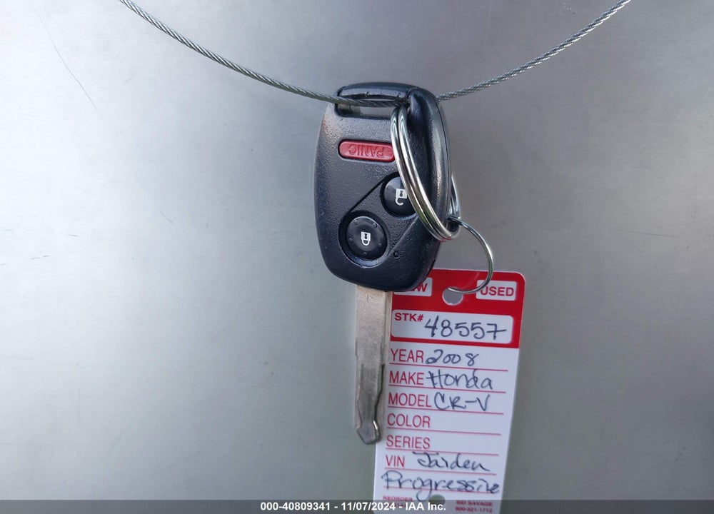 2008 HONDA CR-V EX-L VIN: JHLRE48778C072585