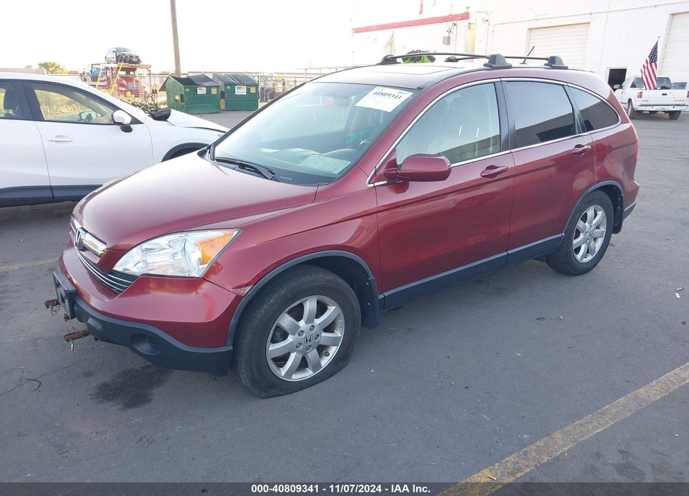 2008 HONDA CR-V EX-L VIN: JHLRE48778C072585