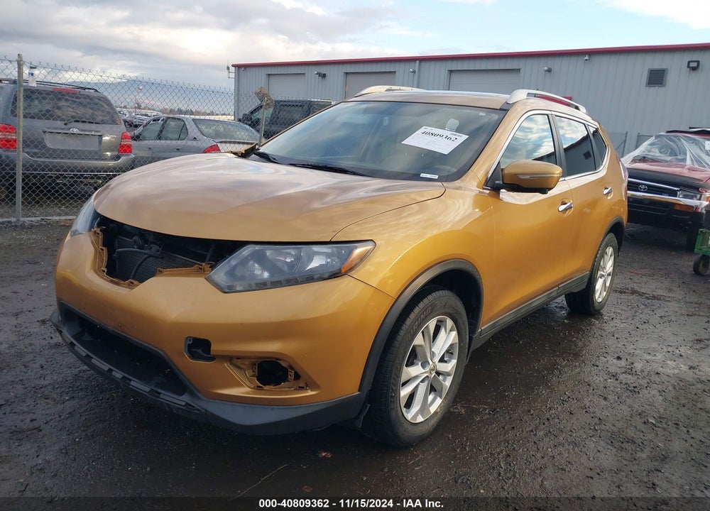 2015 NISSAN ROGUE SV VIN: 5N1AT2MV4FC777183