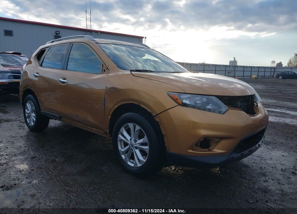 2015 NISSAN ROGUE SV VIN: 5N1AT2MV4FC777183