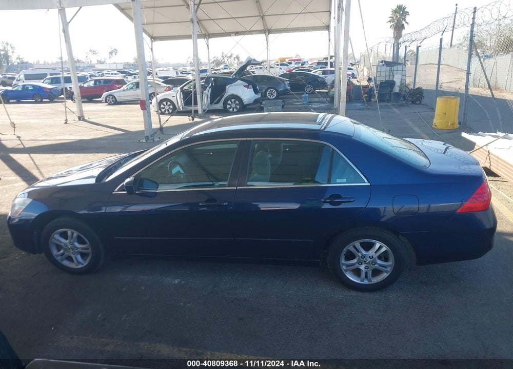 2006 HONDA ACCORD 2.4 SE VIN: 1HGCM56366A112399