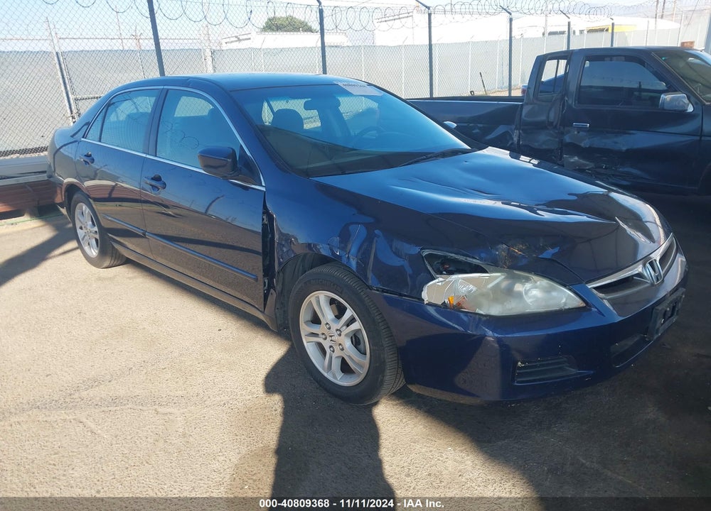 2006 HONDA ACCORD 2.4 SE VIN: 1HGCM56366A112399