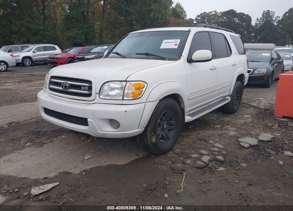 2003 TOYOTA SEQUOIA LIMITED V8 VIN: 5TDBT48A33S171394