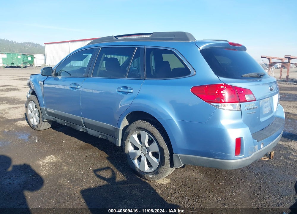 2012 SUBARU OUTBACK 2.5I PREMIUM VIN: 4S4BRBCC3C3300789