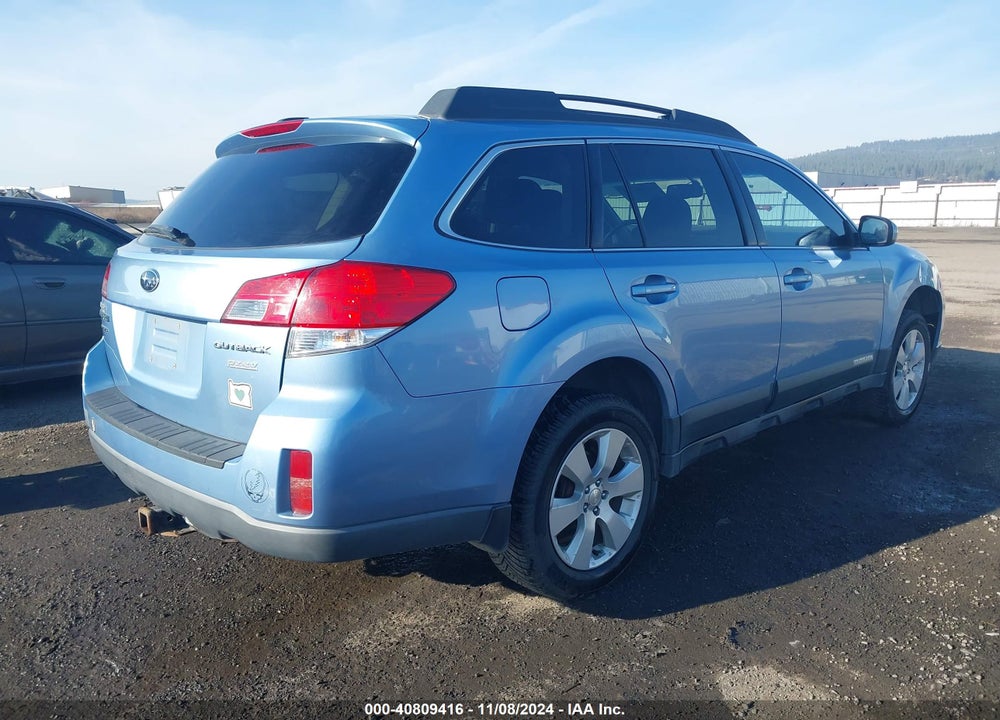 2012 SUBARU OUTBACK 2.5I PREMIUM VIN: 4S4BRBCC3C3300789