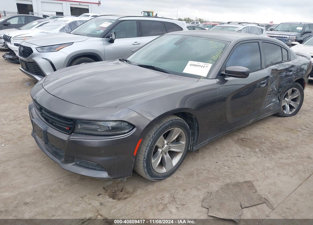 2015 DODGE CHARGER SXT VIN: 2C3CDXHG2FH725667