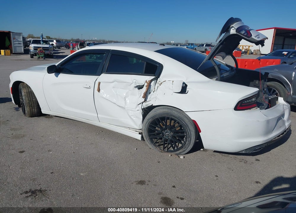 2017 DODGE CHARGER SXT VIN: 2C3CDXJG4HH621131