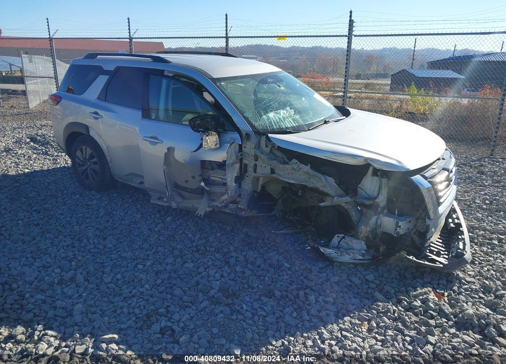2022 NISSAN PATHFINDER SV 4WD VIN: 5N1DR3BC8NC238020