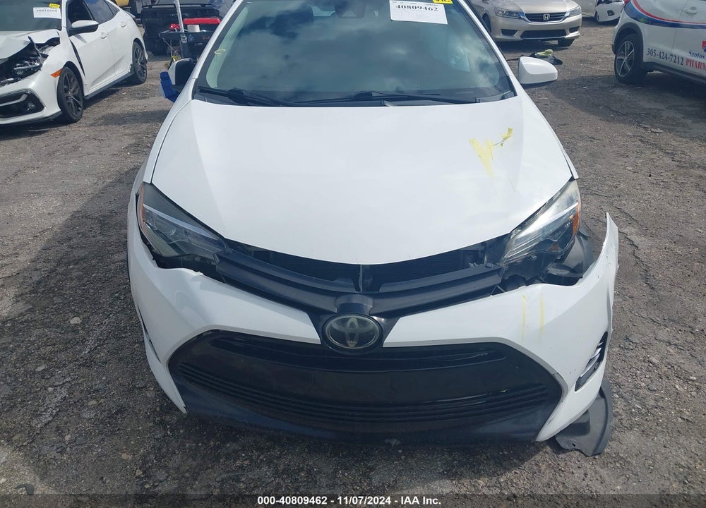 2019 TOYOTA COROLLA LE VIN: 2T1BURHEXKC192408
