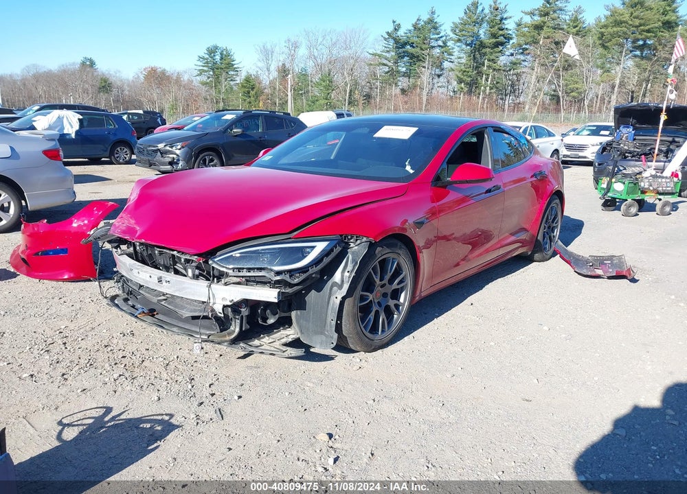 2022 TESLA MODEL S DUAL MOTOR ALL-WHEEL DRIVE VIN: 5YJSA1E5XNF494103
