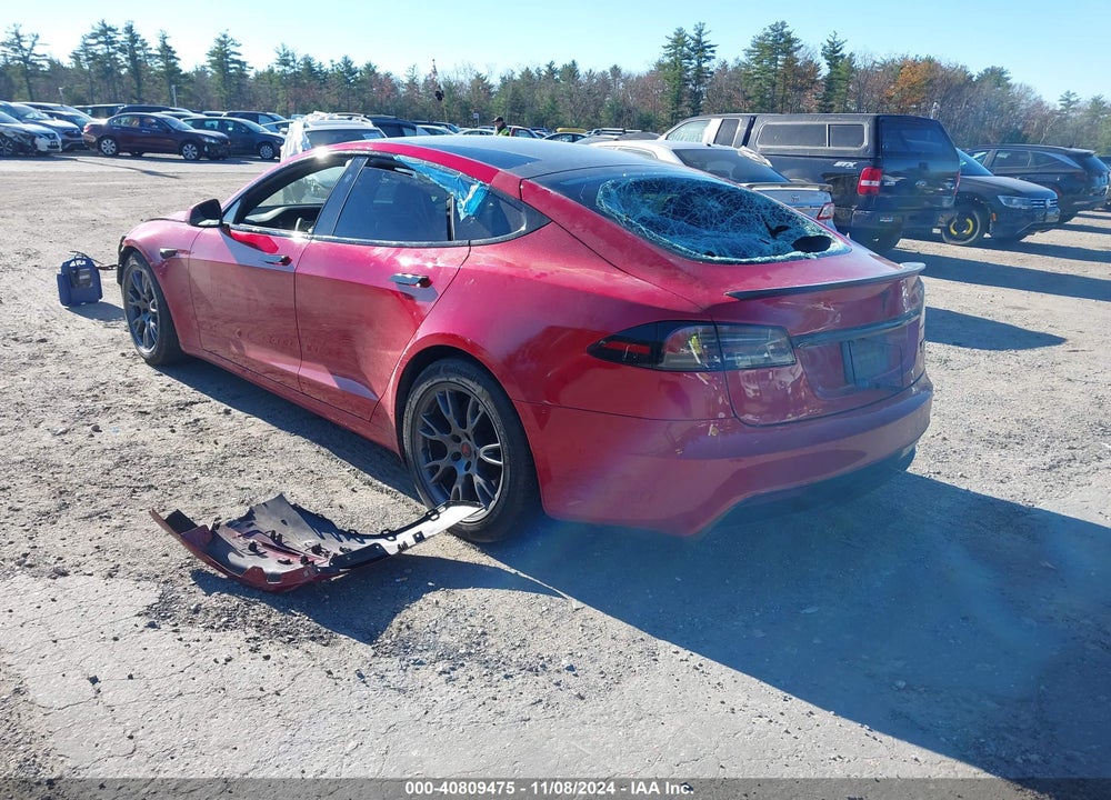 2022 TESLA MODEL S DUAL MOTOR ALL-WHEEL DRIVE VIN: 5YJSA1E5XNF494103