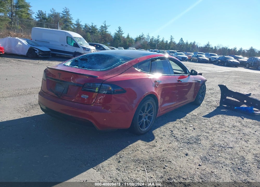 2022 TESLA MODEL S DUAL MOTOR ALL-WHEEL DRIVE VIN: 5YJSA1E5XNF494103