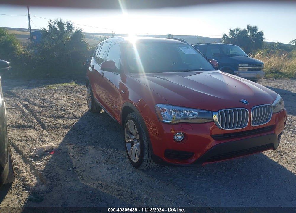 2016 BMW X3 XDRIVE28I VIN: 5UXWX9C51G0D82939