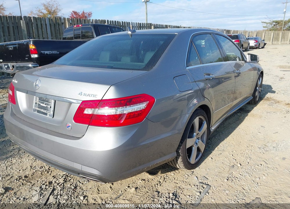 2011 MERCEDES-BENZ E 350 4MATIC VIN: WDDHF8HB2BA456672