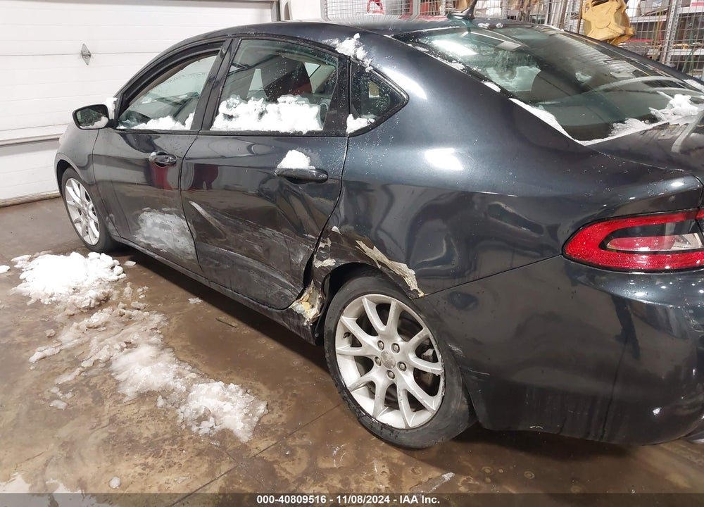 2013 DODGE DART SXT VIN: 1C3CDFBA4DD340278