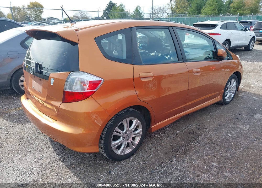 2010 HONDA FIT SPORT VIN: JHMGE8H43AS008958