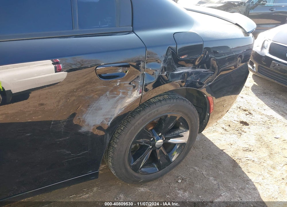 2016 DODGE CHARGER SXT VIN: 2C3CDXHG5GH186186